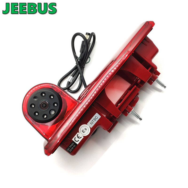 Αυτόματη νυκτερινή στάθμευση νυχτερινής όρασης αντίστροφη κάλυψη αυτοκινήτου Video Brake Light Camera για την 2014 Opel Vivaro Renault Trafic