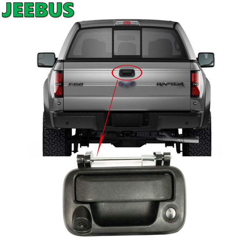 Αυτόματη HD Night Vision Parking Reverse Backup Car Video Tailgate Handle Camera για Ford F150 2004-2014 F250 350 450 550 2008-2014 Super Duty 2008-2016