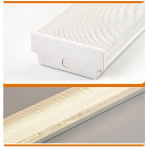 Επτά ίντσες Rhombus,4FT LED Τrappy 40W Wrap Light, 4000K Neutral White, 4 Foot LED Shop Lights for Garage