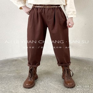 Loose Women\\\\\\s Pants που είναι προσαρμοσμένα σε κάθε περίσταση, πιο άνετα, περιστασιακά λινά βαμβακιού προσαρμοσμένα στα 11727 Στιλέζικα κ...