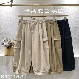 Λουλούδια Παντελόνια Γυναικών προσαρμοσμένα σε κάθε περίσταση, πιο άνετα, περιστασιακά, βαμβακερά λινά προσαρμοσμένα 11115 Στιλέζ...