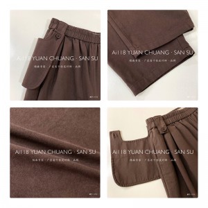 Χαλαρά γυναικεία παντελόνια που είναι προσαρμοσμένα για να ταιριάζουν σε κάθε περίσταση, πιο άνετο casual βαμβακερό λινό προσαρμοσ...