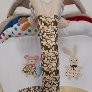 Εφαρμογή playmat -αρκούδα και κουνέλι