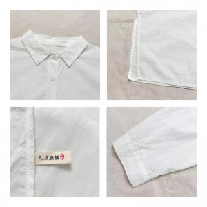 Χαλαρός σχεδιασμός Minimalist Stilish Τυχαίο συμπαγές χρώμα Striped ελεγμένο υπερμεγέθη προσαρμοσμένο 17832 Loose Shirt