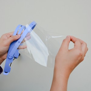 EL 166 Αντι-Fog Visor Αντι-πετρελαϊκό Αντι-splash Server Πλήρης Προσαρμόζουσα Ασπίδα Πρόσωπο με 10 Εναλλακτικές οθόνες