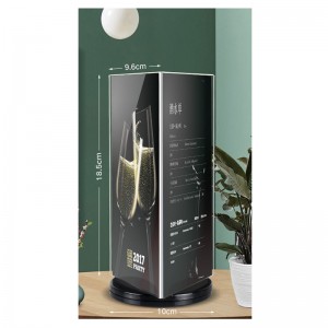 TMJ -550 Χονδρική τιμή Προσαρμοσμένο Ακρυλικό σύμβολο Clear Restaurant Menu Stand