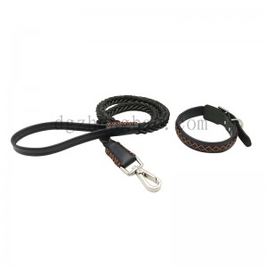 Εντυπωσιακό συρματόσχοινο από δέρμα για σκύλους