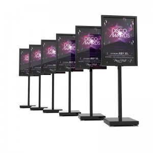 TMJ PP-554 Ζεστή πώληση Βάση δαπέδου A4 Ρυθμιζόμενη θήκη χαρτιού A3 Οθόνη αφίσας