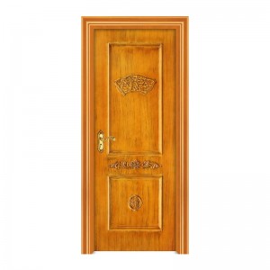 2021 Κίνα απλή ξύλινη πόρτα wpc εξωτερική πόρτα βαμμένη πόρτα για εμπορική φθηνή