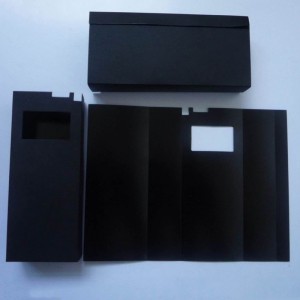 Bopu Black PC μονωτικό φύλλο, υψηλής θερμοκρασίας ανθεκτικό μονωτικό παρέμβυσμα, επιβραδυντικό φλόγας Εύκολο πτυσσόμενο φύλλο Mylar