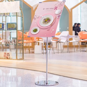 TMJ PP-557 Φτηνές εξωτερικές αφίσες Roll Up Banner Πλαίσιο διαφήμισης