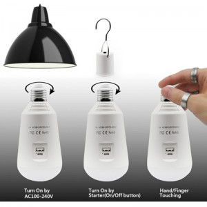 Ηλιακό λαμπτήρα διπλής λάμπας