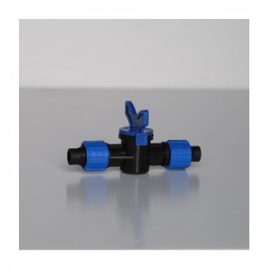 Ενσωματωμένη βαλβίδα σύνδεσης του σωλήνα έγχυσης PE