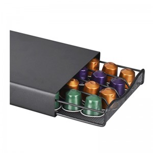 TMJ PP-584 Metal Chrome 40 Pod Nespreso Coffee Capsule Κάτοχος για το περίπτερο οικιακής κουζίνας