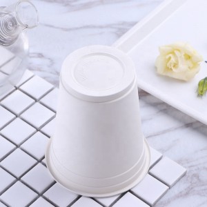 Προσαρμοσμένα, φιλικά προς το περιβάλλον, κομποστοποιήσιμα φλιτζάνια καφέ μίας χρήσης καλαμπόκι αμύλου, βιοαποικοδομήσιμα προϊ...