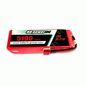 HD POWER 510mAh 35C 3S 11.1V λιποσυσσωρευτής