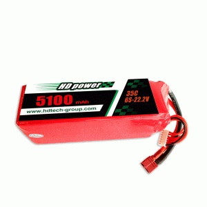 HDPOWER 510mAh 35C 6S 22.2V λιποσυσσωρευτής