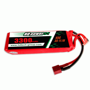 HD POWER 3300mAh 45C 3S 11.1V λιποσυσσωρευτής