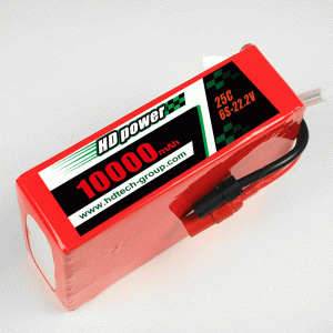 Μπαταρία lipo HD POWER 10000mAh 25C 6S 22.2V