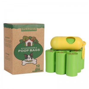 Ολόκληρο το εμπόριο Compostal Disposable Pet Poop Bags Eco Friendly Dog Poop Bags Cornqually Βιοαποικοδομήσιμες σακούλες