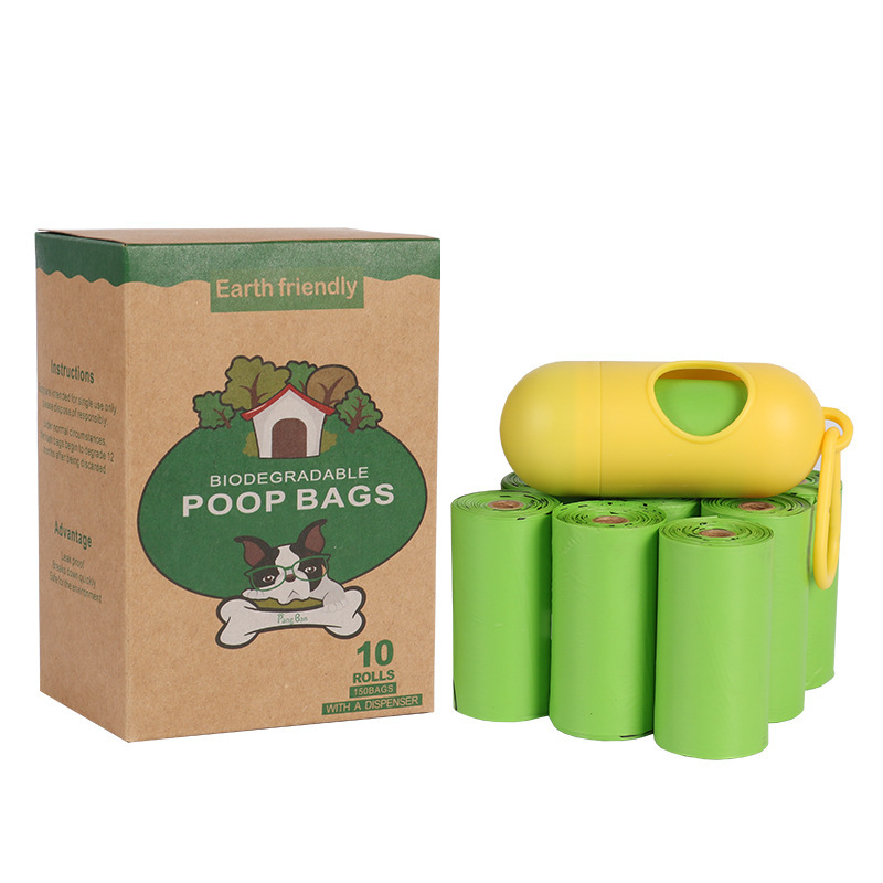 Ολόκληρο το εμπόριο Compostal Disposable Pet Poop Bags Eco Friendly Dog Poop Bags Cornqually Βιοαποικοδομήσιμες σακούλες