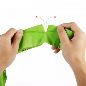 Βιοαποικοδομήσιμες σακούλες απορριμμάτων για κατοικίδια, σακούλες κουράδας σκύλου, λιπασματώσιμες σακούλες καλαμποκιού Βιοαπο...