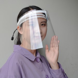 2021 Προστασία Προσόψεων Θερμή Πώληση Ασπίδα Προσώπου Αντιπροσωπική Ασπίδα Πλήρης Ασπίδα Προσώπου Με Γείσο