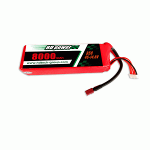 HD POWER 8000mAh 4S 35C 14,8V για UAV