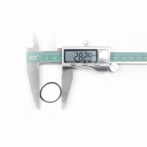 Εργοστασιακή άμεση πώληση ζώνη από μαύρο καουτσούκ διαμέτρου 25mm με υψηλή ελαστικότητα και ανθεκτικότητα χονδρικής