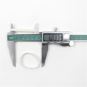 Προσαρμόσιμη διάμετρος λευκού λευκού, διευρυμένη, υψηλή ελαστικότητα και ανθεκτική στη γήρανση λαστιχένια ζώνη για απευθείας πω...