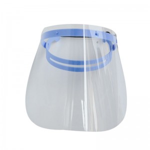 Προσαρμοσμένο Anti Splash Αποσπώμενο Οδοντικό Visor Clear Clear Adjustable Face Shield