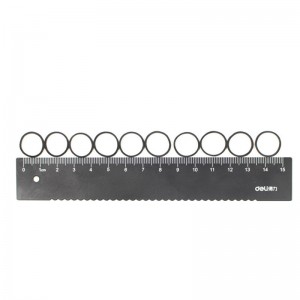 Spot χονδρικής διαμέτρου 0,8 ιντσών μαύρο μίας χρήσης υψηλής ελαστικής ζώνης από καουτσούκ