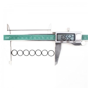 Spot χονδρικής διαμέτρου 0,8 ιντσών μαύρο μίας χρήσης υψηλής ελαστικής ζώνης από καουτσούκ