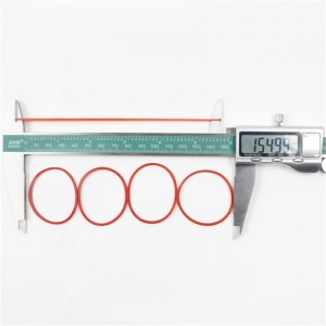 Χρώμα ελαστικά λουράκια υψηλής θερμοκρασίας και υψηλής αντοχής υψηλής ελαστικότητας δαχτυλίδι από καουτσούκ κατασκευαστές χον...