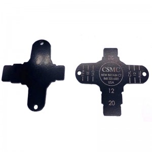 Ράδιο σκάλισμα από ανοξείδωτο χάλυβα Αλουμίνιο Κατασκευή διάτρησης κάμψης λέιζερ κοπής φύλλα συγκόλλησης μέταλλο σφράγιση μέρη