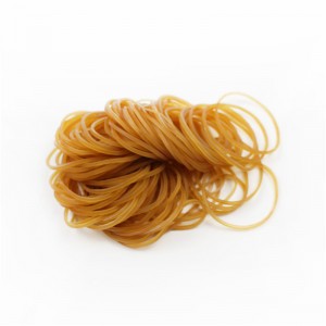 Υψηλής ελαστικότητας αντιδιαβρωτικό κίτρινο διαφανές λαστιχένιο δακτύλιο από εργοστάσιο με δυνατότητα προσαρμογής χονδρικής