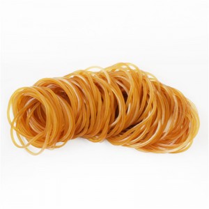 Υψηλής ελαστικότητας αντιδιαβρωτικό κίτρινο διαφανές λαστιχένιο δακτύλιο από εργοστάσιο με δυνατότητα προσαρμογής χονδρικής