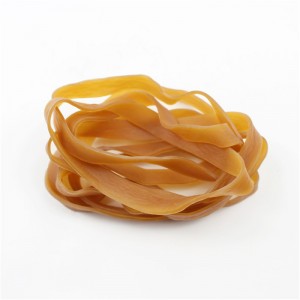 Οι κατασκευαστές κατά παραγγελία επιμηκυνμένες και διευρυμένες λαστιχένιες ταινίες κίτρινες διαφανείς υψηλής ελαστικότητας δε...