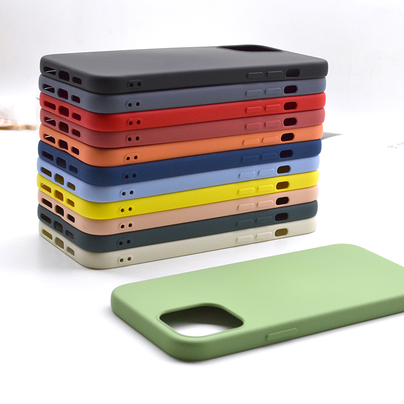 New Arrival Rainbow Color Silicone Liquid Phone Case For iPhone 11 Pro Max X XS XR 6 6 Plus 6S 7 8 κινητό τηλέφωνο Προστατευτική θήκη
