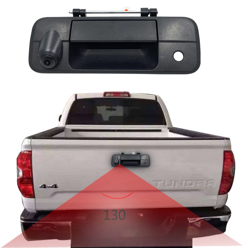 Αντικατάσταση κάμερας αντίστροφης όπισθεν πίσω λαβής φορτηγού πίσω πόρτας για Toyota Tundra 2007 2008 2009 2010 2011 2012 2013