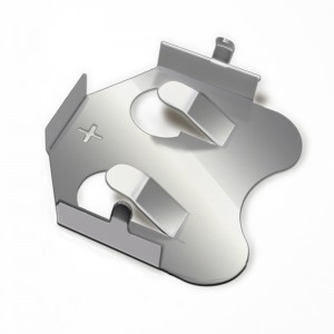 Metal CR2032 Bronze Nickel Plate Battery Contact 2032 Battery Holder To PCB