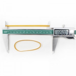 Εργοστασιακή προσαρμοσμένη κίτρινη διαφανής ανθεκτική σε θερμοκρασία και βιομηχανική λαστιχένια ζώνη