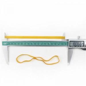 Κατασκευαστές Προσαρμοσμένες και διευρυμένες ζώνες από καουτσούκ DRUEable υψηλής θερμοκρασίας και αντιγηραντική κίτρινη ζώνη καου...