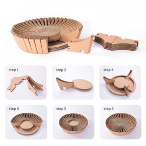 Ηλιοτρόπιο χαρτί γάτας φωλιά