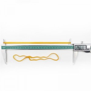 Προσαρμόσιμη επιμένοντας και διευρυμένη φυσική κίτρινη διαφανή ανθεκτική ζώνη υψηλής ανθεκτικότητας βιομηχανική λωρίδα