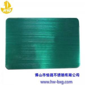 Χρώμα από ανοξείδωτο χάλυβα σύρμα ετικέτα αρ. 10