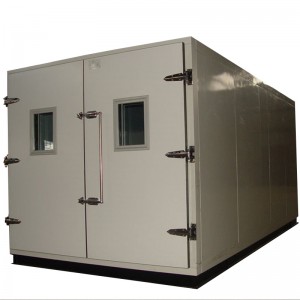 Περπατήστε σε συνεχή θάλαμο δοκιμής θερμοκρασίας και υγρασίας