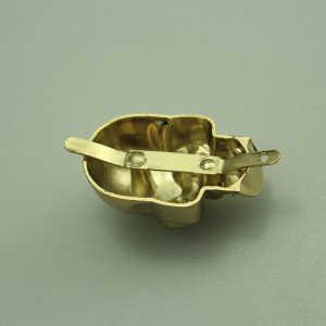 Διακοσμητική μεταλλική ετικέτα μόδας, αξεσουάρ ετικετών για τσάντα