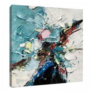 Χειροποίητη ελαιογραφία Αφηρημένη όμορφη έργα τέχνης Φυσικές εικόνες Σχέδιο τοπίου καμβά