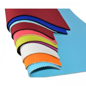 Υφάσματα εξάχνωσης λευκό νεοπρένιο πορτοφόλι Tumbler μανίκι SBR καουτσούκ SCR 4 Way Stretch Nylon Spandex ύφασμα από νεοπρένιο πουλόβερ